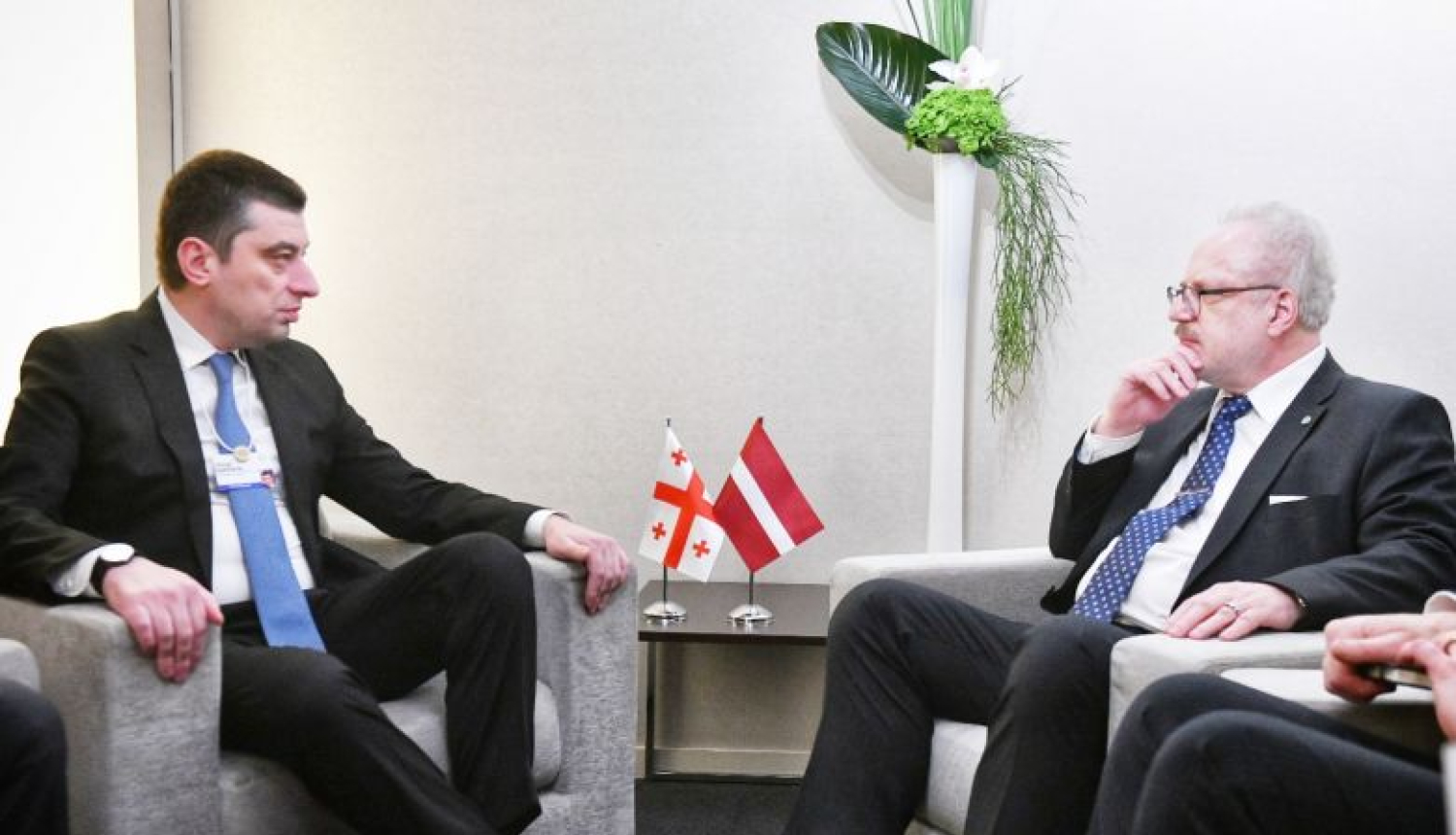 Valsts prezidents pauž atbalstu Gruzijas teritoriālajai integritātei