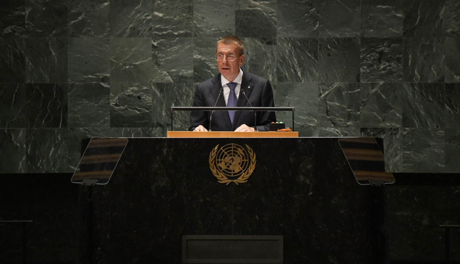 Valsts prezidenta uzruna ANO Ģenerālās asamblejas 78. sesijā Ņujorkā 