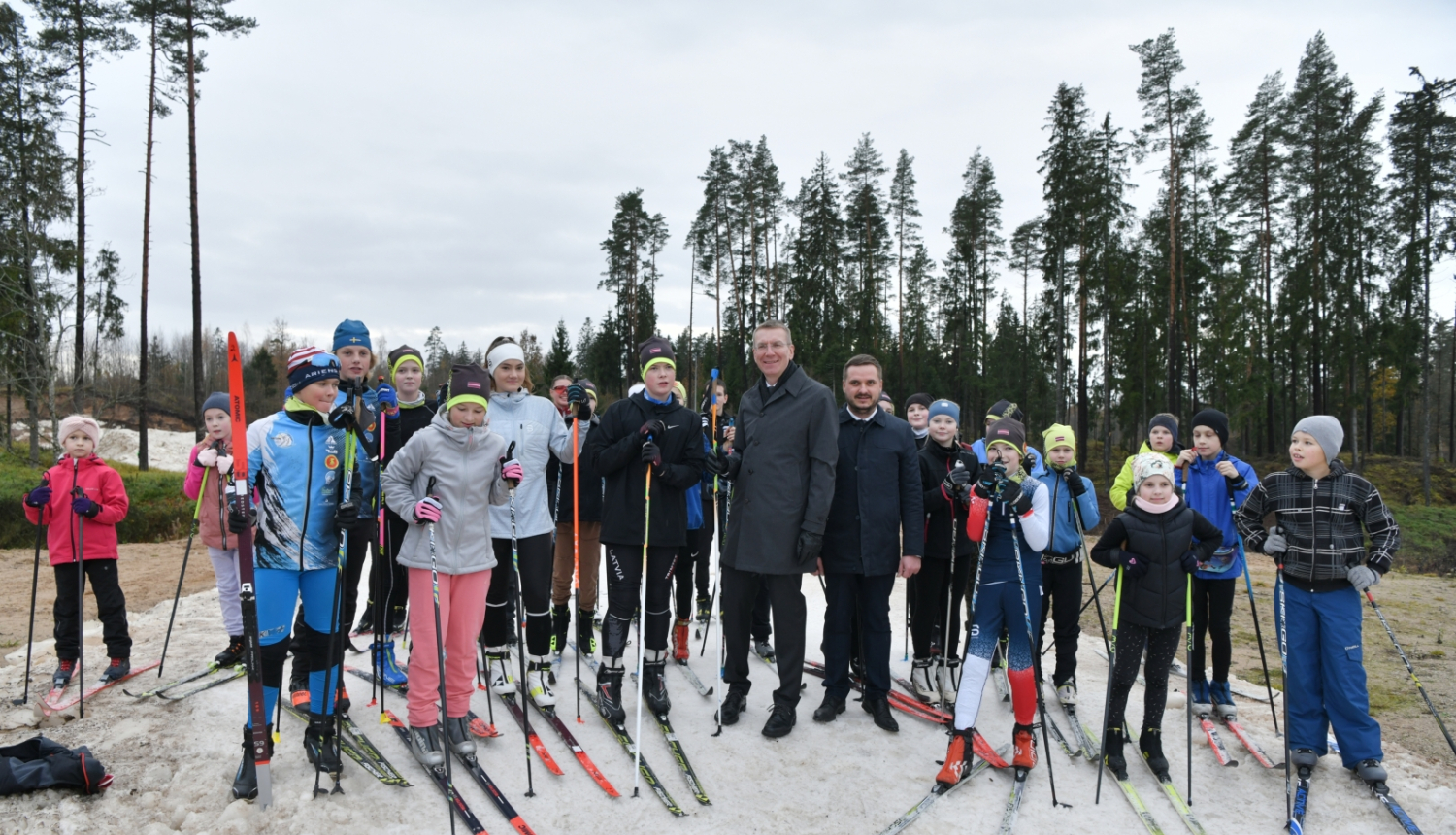 06.11.2023. Valsts prezidenta Edgara Rinkēviča darba vizīte Madonas novadā. Sporta un atpūtas bāzes “Smeceres sils” apmeklējums. Foto autors: Ilmārs Znotiņš, Valsts prezidenta kanceleja.