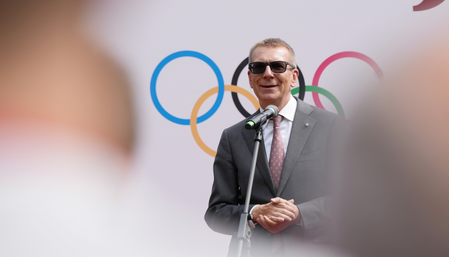 Valsts prezidenta Edgara Rinkēviča uzruna “Komanda Latvija” prezentācijas un XXXIII vasaras olimpisko spēļu valsts karognesēju paziņošanas pasākumā