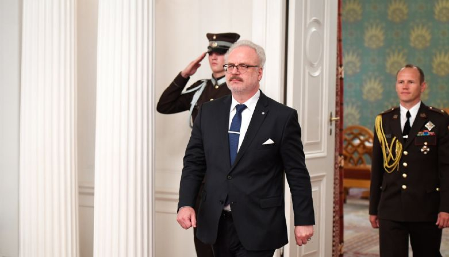 Valsts prezidents akreditē ārvalstu vēstniekus Latvijā