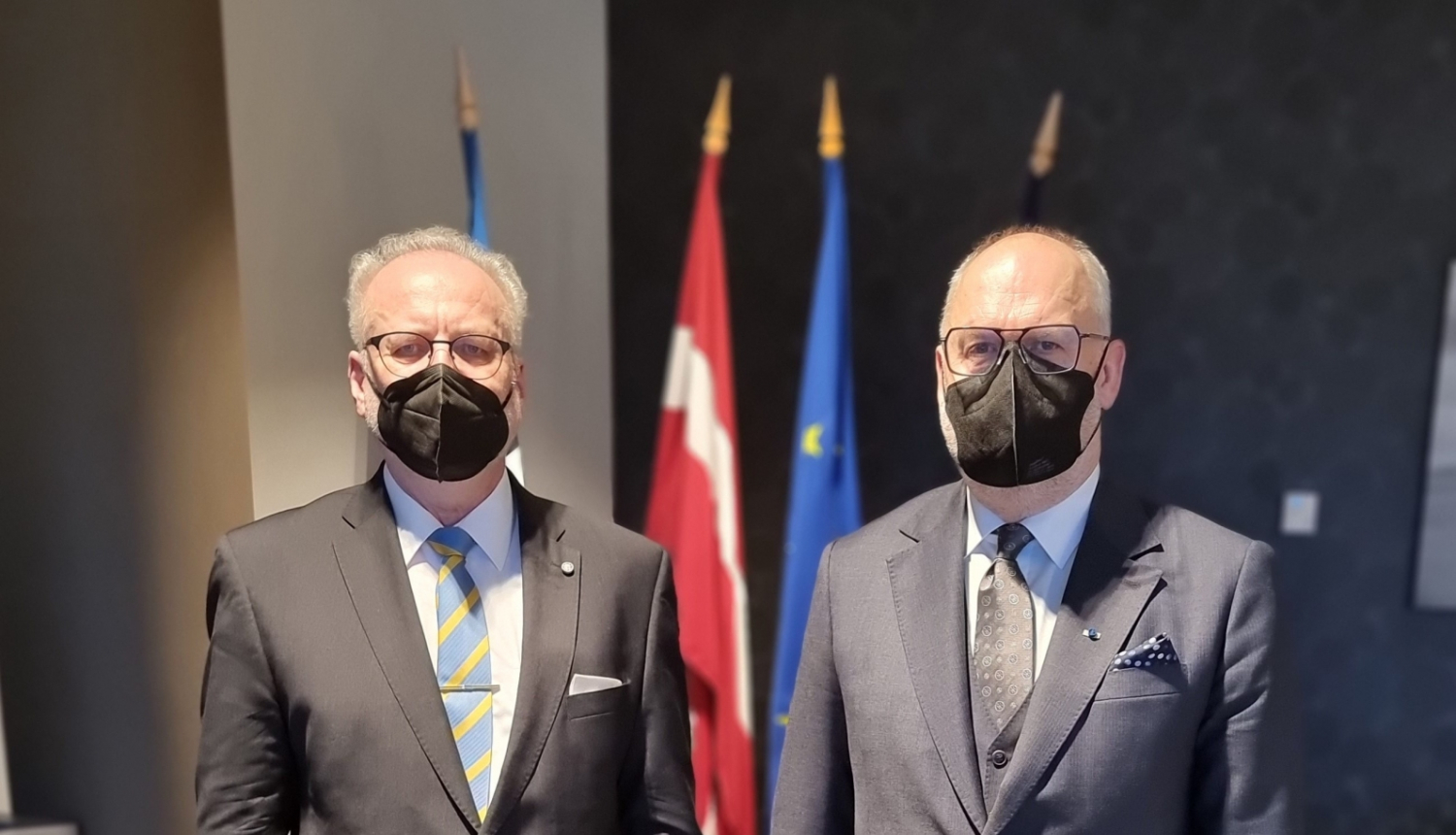 Egils Levits un Alars Kariss