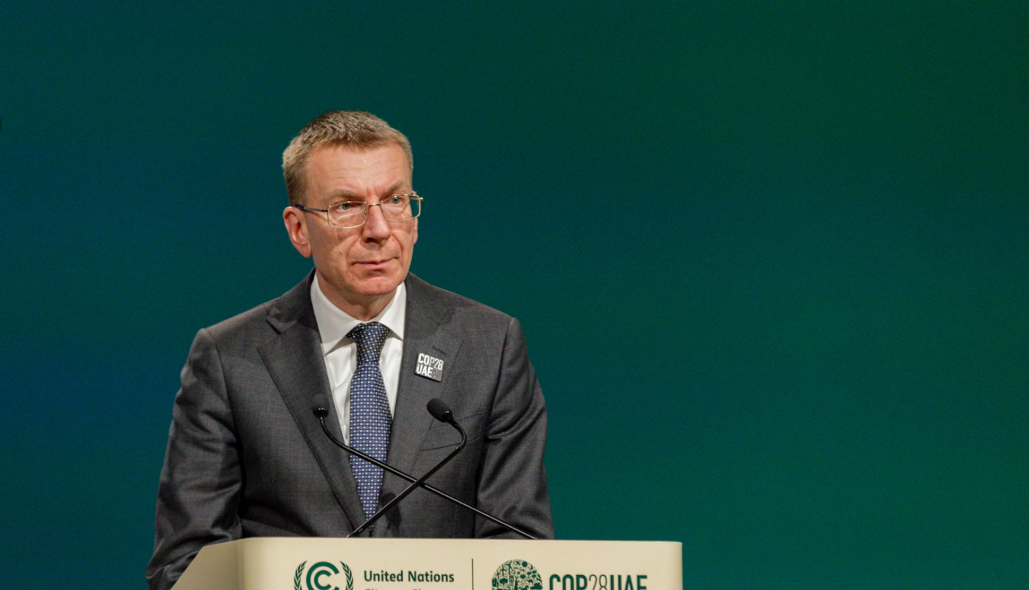 01.12.2023. Valsts prezidenta Edgara Rinkēviča dalība ANO Vispārējās konvencijas par klimata pārmaiņām konferences 28. sesijā (COP28)