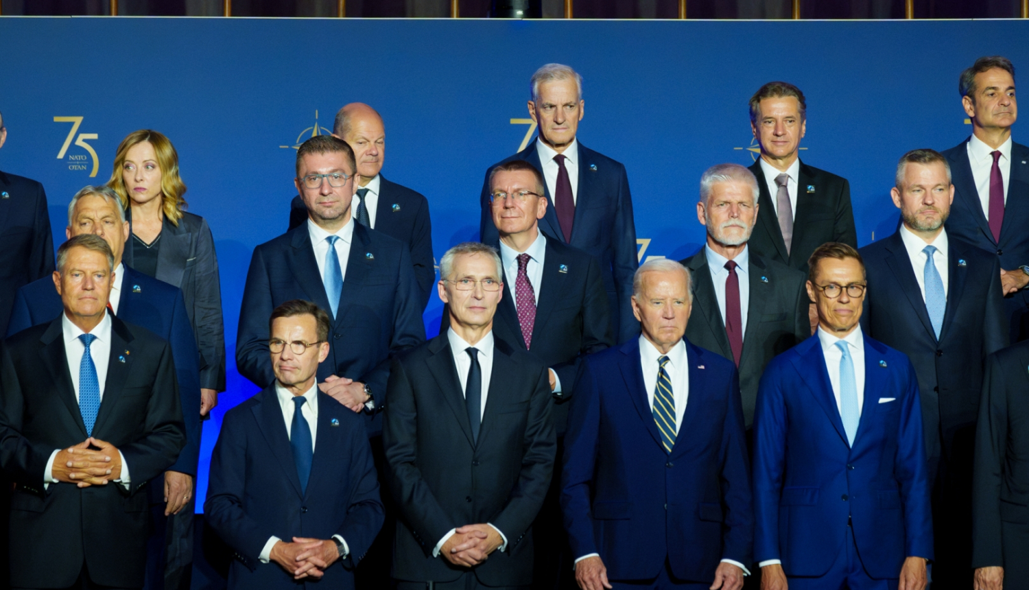 Valsts prezidenta Edgara Rinkēviča dalība NATO 75. gadadienas svinīgā ceremonijā 