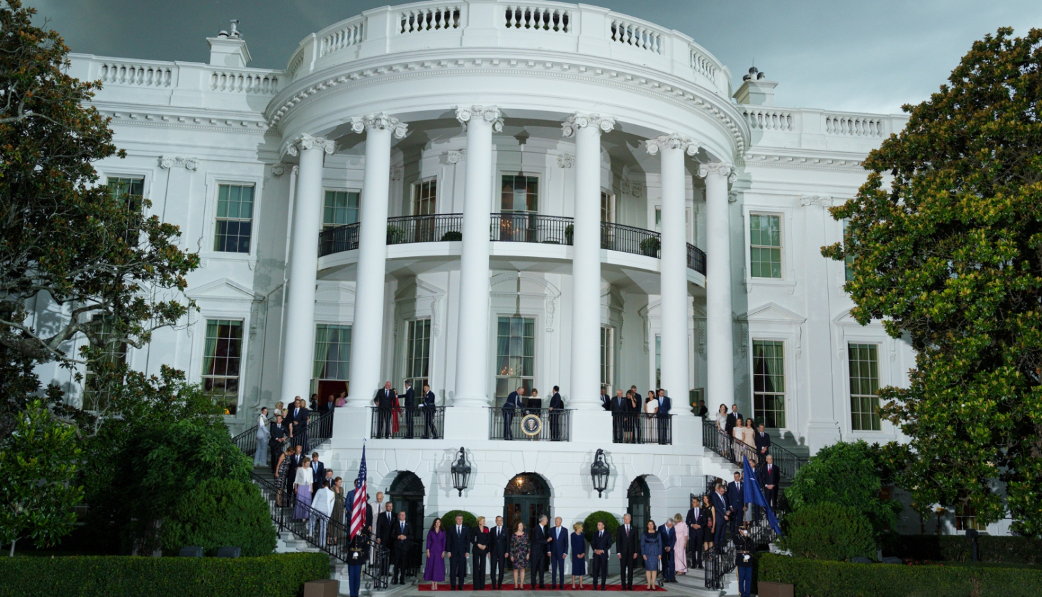 10.07.2024. Valsts prezidents Edgars Rinkēvičs piedalās ASV prezidenta rīkotās vakariņās