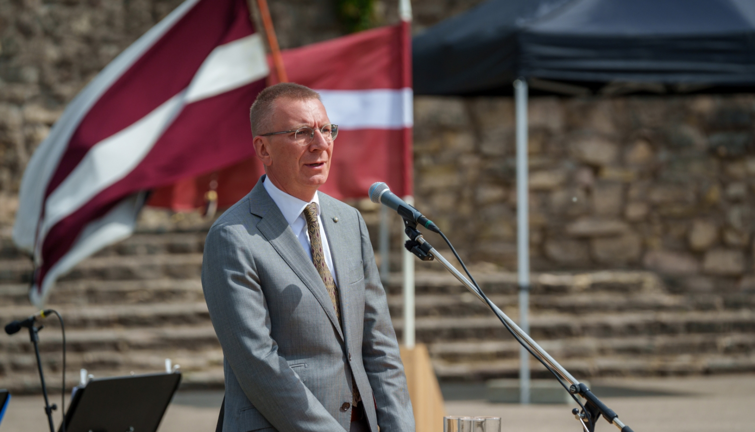 10.08.2024. Valsts prezidenta Edgara Rinkēviča dalība 25. Latvijas politiski represēto personu salidojumā