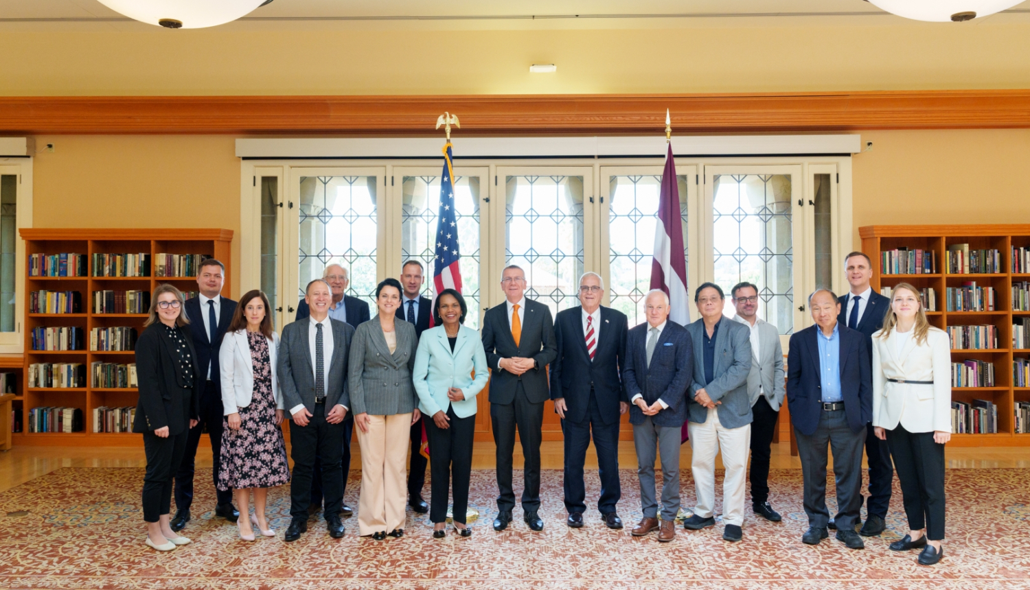 18.09.2024. Valsts prezidents Edgars Rinkēvičs apmeklē Stenforda Universitāti