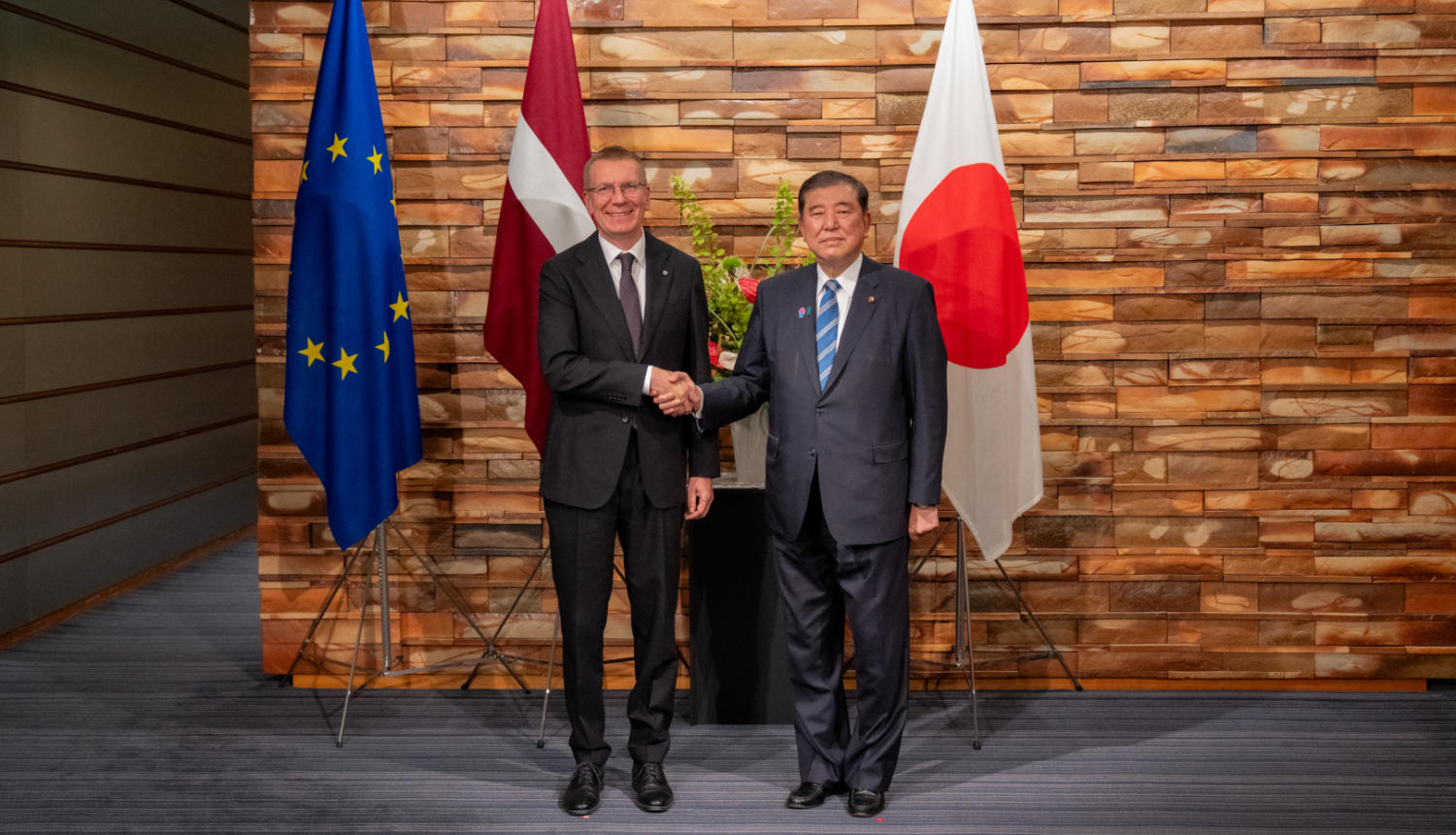 19.05.2025. Tikšanās ar Japānas premjerministru Šigeru Išibu