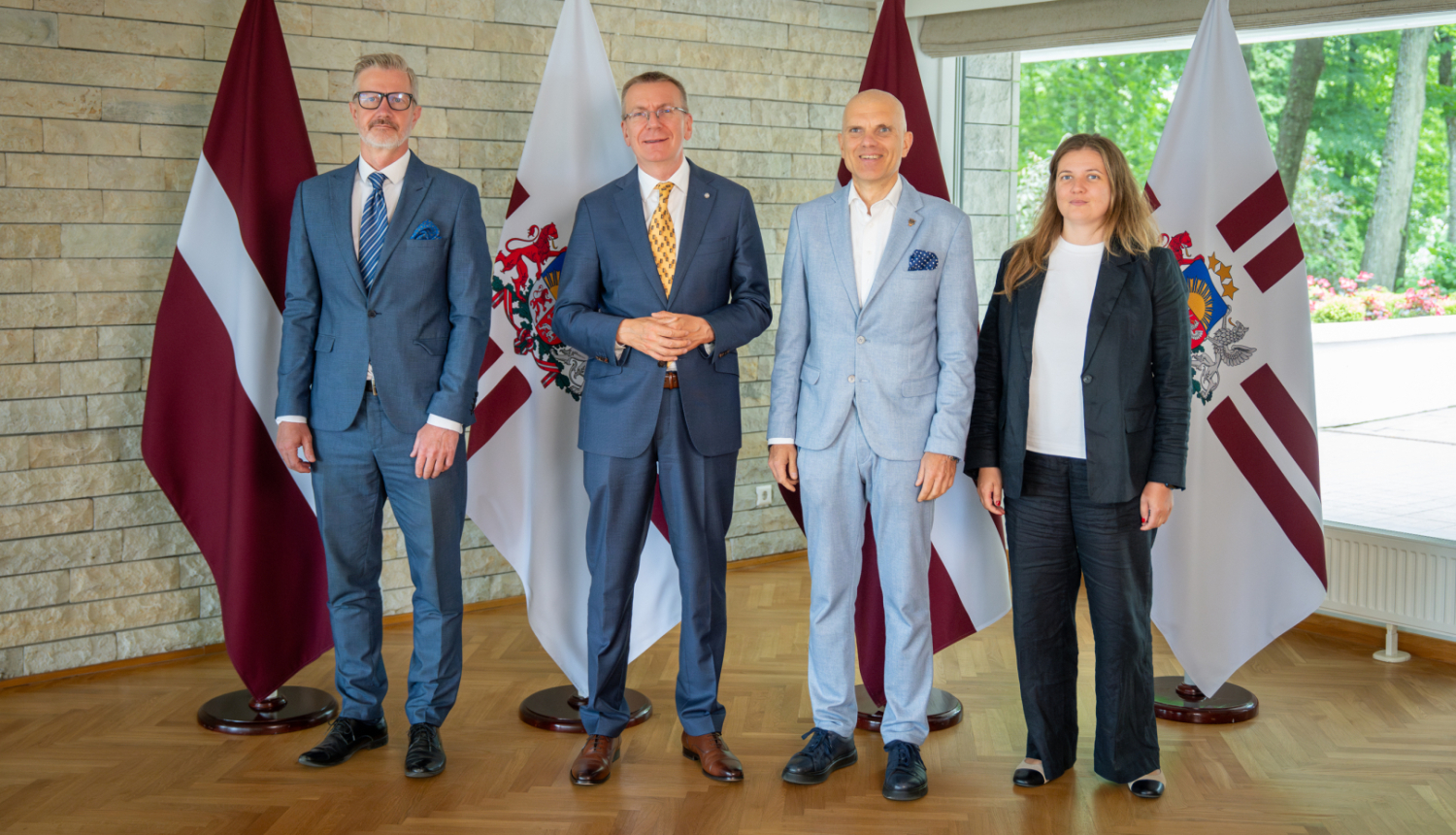 Valsts prezidents tiekas ar Latvijas Tirdzniecības un rūpniecības kameras pārstāvjiem