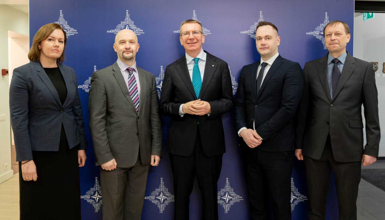 Valsts prezidents Edgars Rinkēvičs apmeklē NATO Stratēģiskās komunikācijas izcilības centru