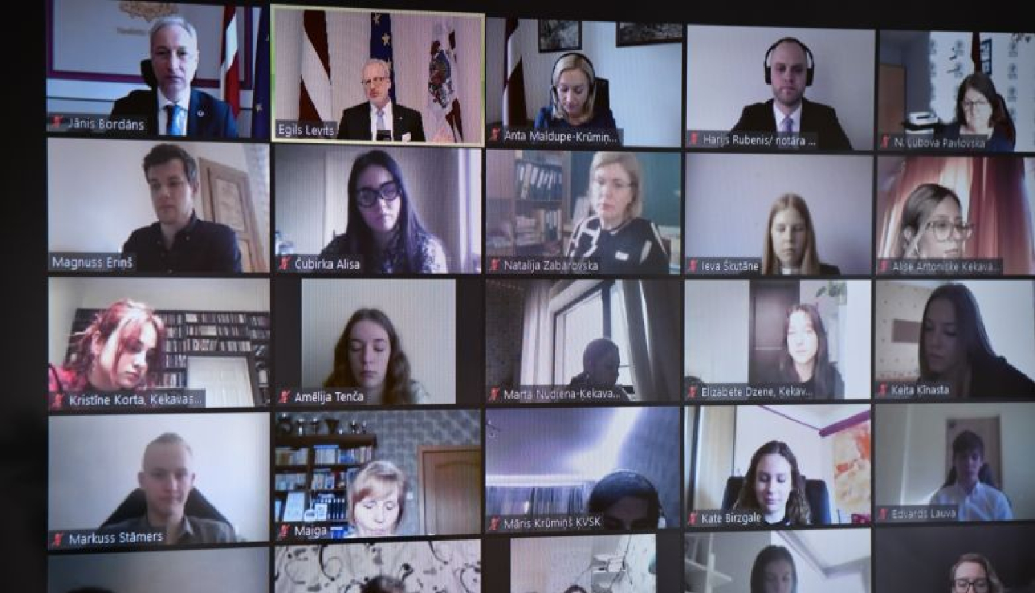 Valsts prezidents Egils Levits piedalās tiešsaistes konferencē “Notāru dienas”