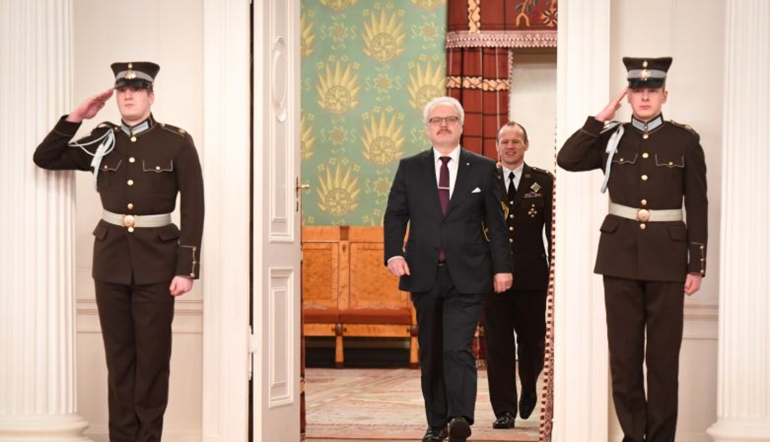 Valsts prezidents akreditē ārvalstu vēstniekus Latvijā