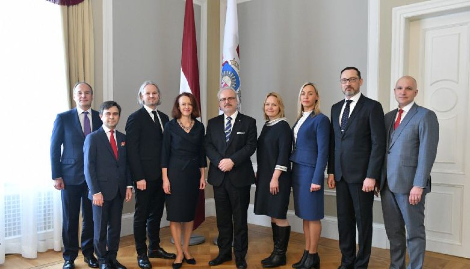 Valsts prezidents: ir gandarījums, ka finanšu nozarē Latvijā ir paveikts liels mājas darbs