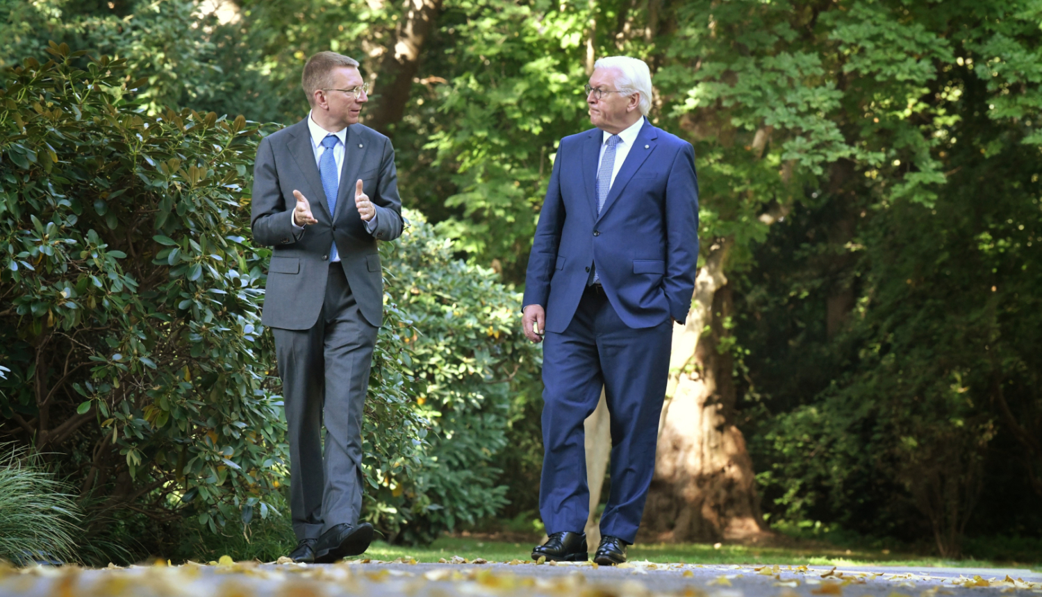 Latvijas un Vācijas prezidentu tikšanās