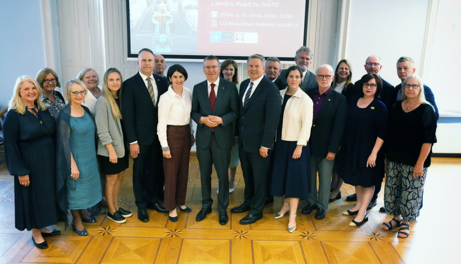 13.06.2024. Valsts prezidenta Edgara Rinkēviča dalība konferencē “Diasporas diplomātija: Latvijas ceļš uz NATO”