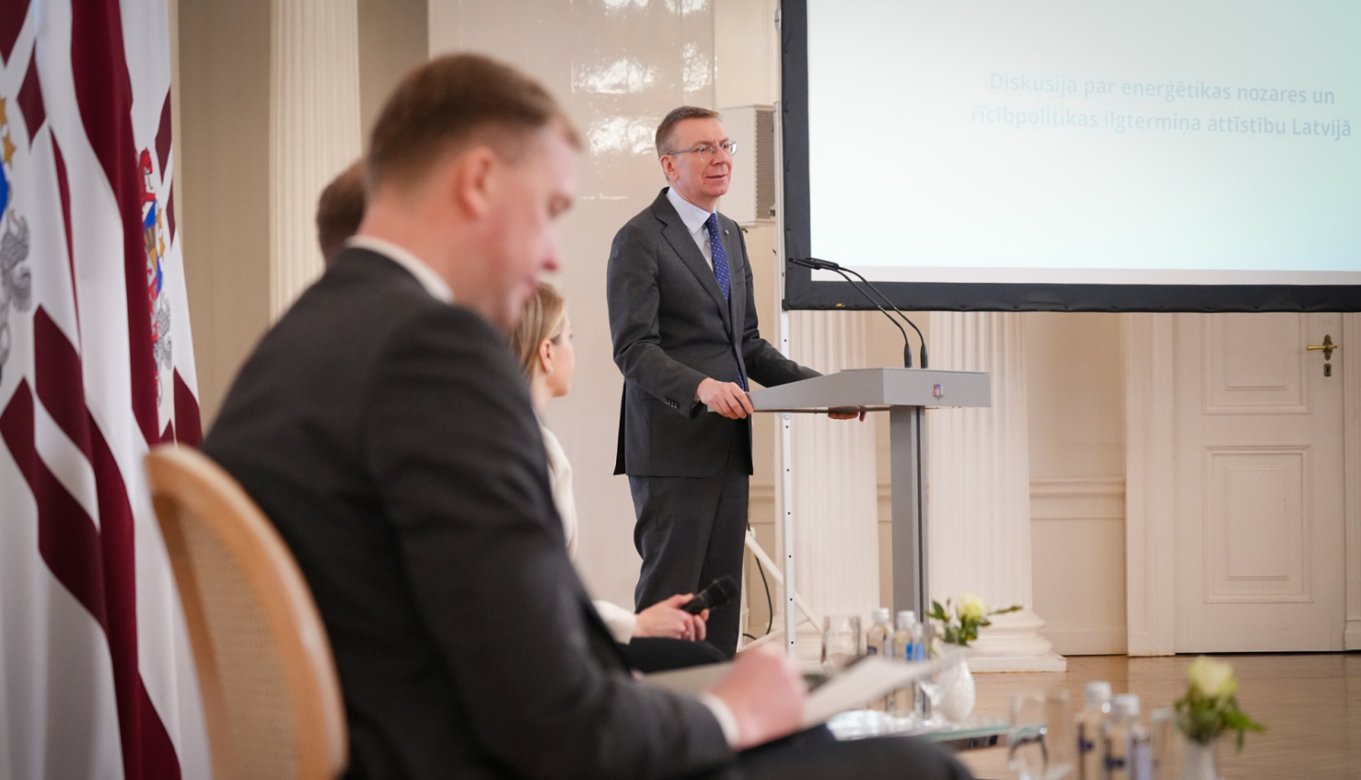 24.03.2025. Diskusija par enerģētikas nozares un rīcībpolitikas ilgtermiņa attīstību Latvijā