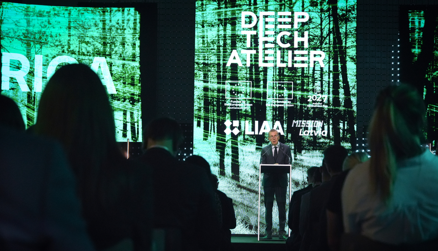 15.05.2025. Valsts prezidenta Edgara Rinkēviča dalība zinātņietilpīgo tehnoloģiju “Deep Tech Atelier 2025” konferences atklāšanā
