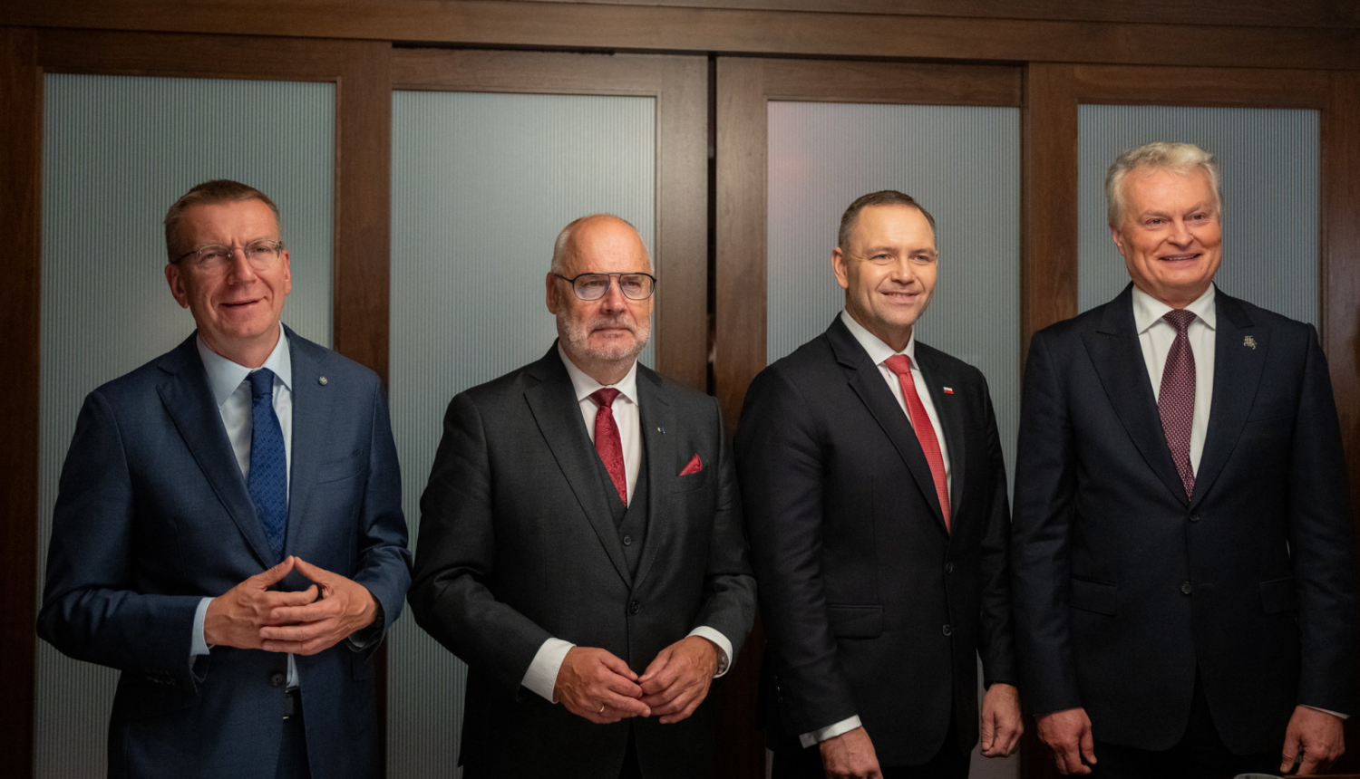 Baltijas valstu un Polijas prezidentu tikšanās