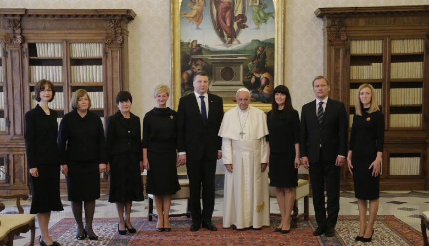 Valsts prezidents ar pāvestu Francisku pārrunā vērtību nozīmi mūsdienu sabiedrībā