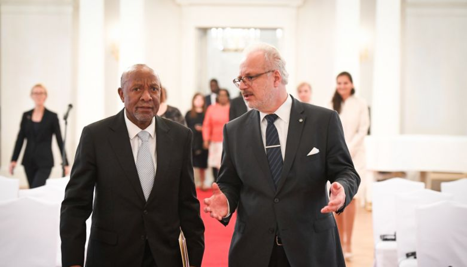 Valsts prezidents: Namībija ir viens no Latvijas tuvākajiem sadarbības partneriem Āfrikas kontinentā