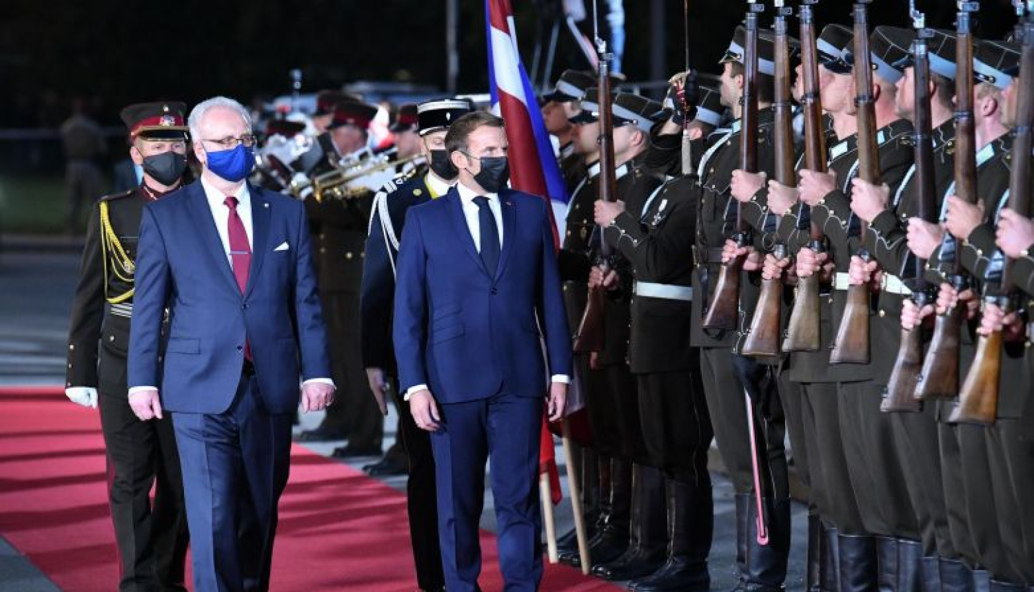 Valsts prezidenta uzruna preses konferencē Francijas prezidenta un kundzes oficiālās vizītes laikā Latvijā