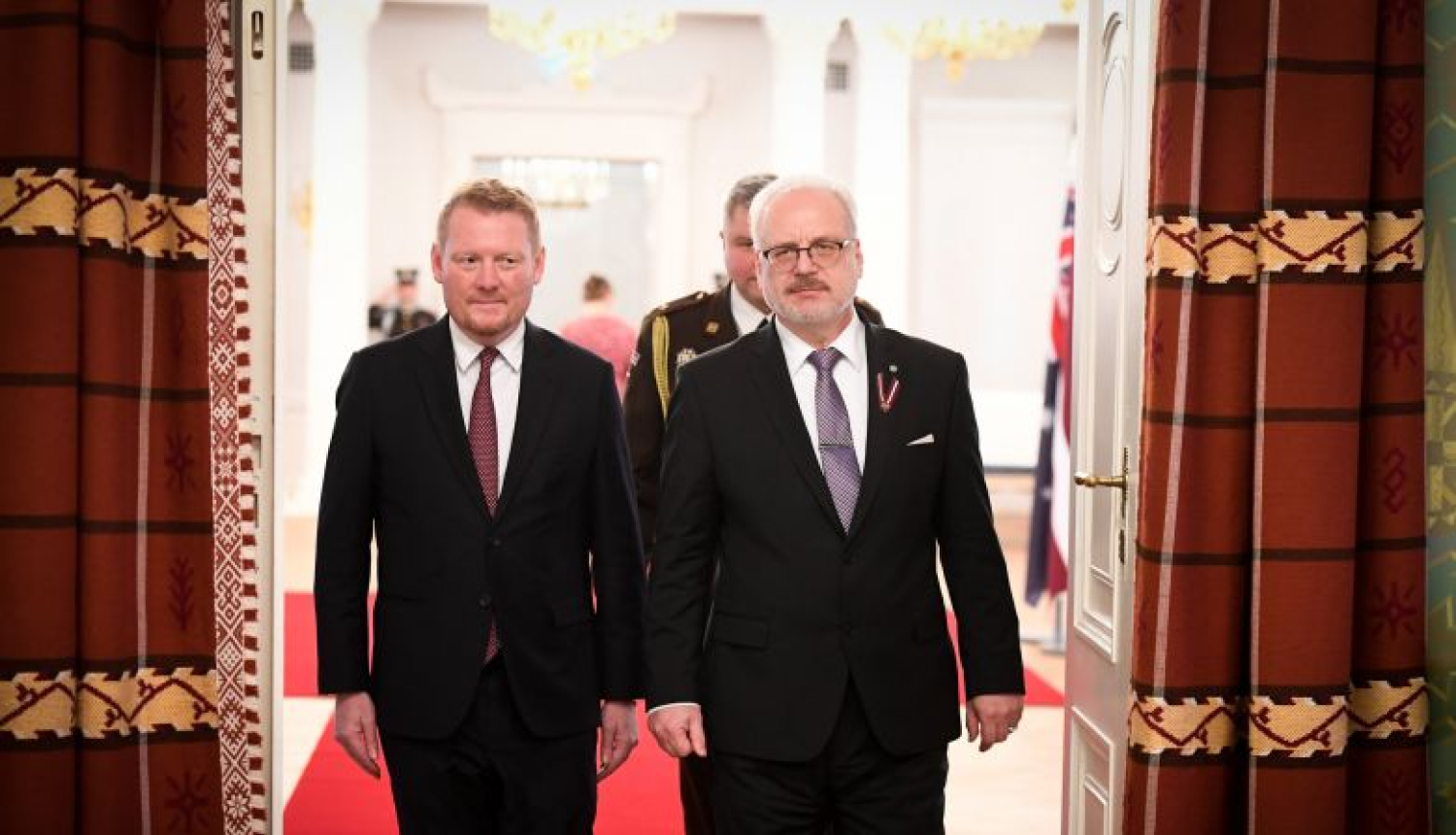 Valsts prezidents akreditē Austrālijas Savienības ārkārtējo un pilnvaroto vēstnieku Latvijā