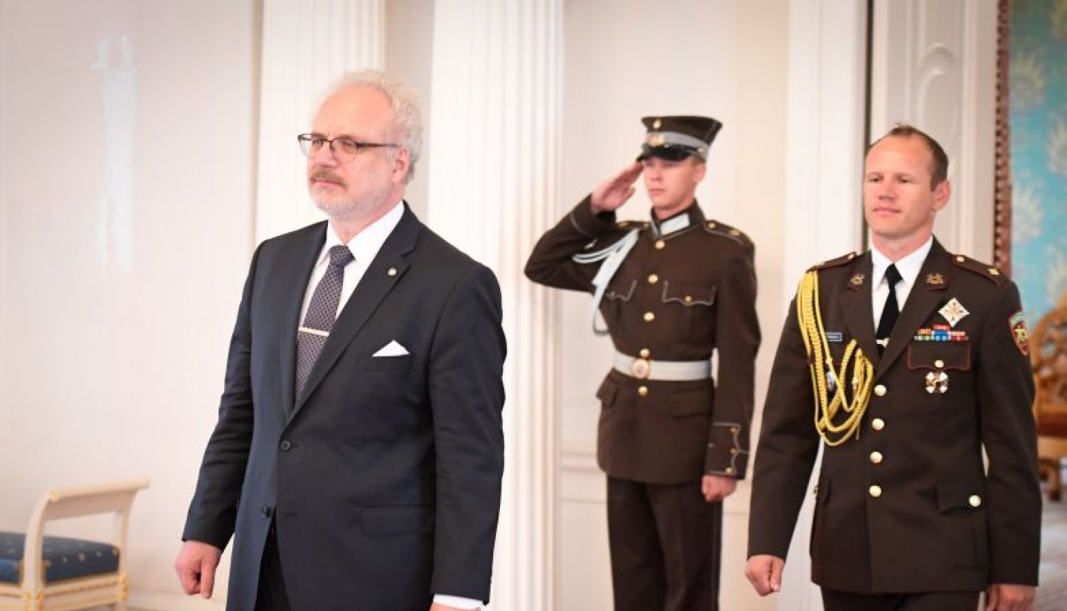 Valsts prezidents akreditē ārvalstu vēstniekus Latvijā