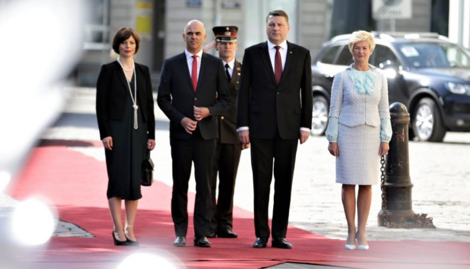 Valsts prezidenta Raimonda Vējoņa paziņojums pēc tikšanās ar V. E. Šveices Konfederācijas prezidentu Alēnu Bersē