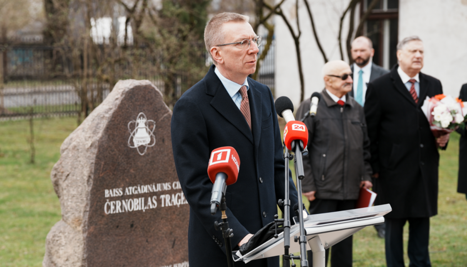 24.04.2026. Valsts prezidenta Edgara Rinkēviča dalība Čornobiļas atomelektrostacijas avārijas upuru piemiņas pasākumā
