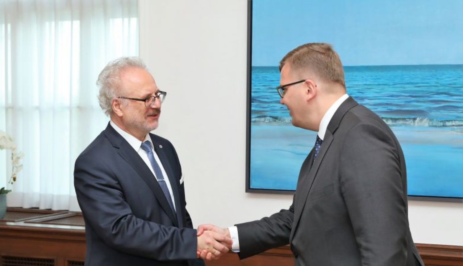 Rīgas pilī pārrunā administratīvi teritoriālo reformu un Latvijas ieguldījumu klimata pārmaiņu jautājumos