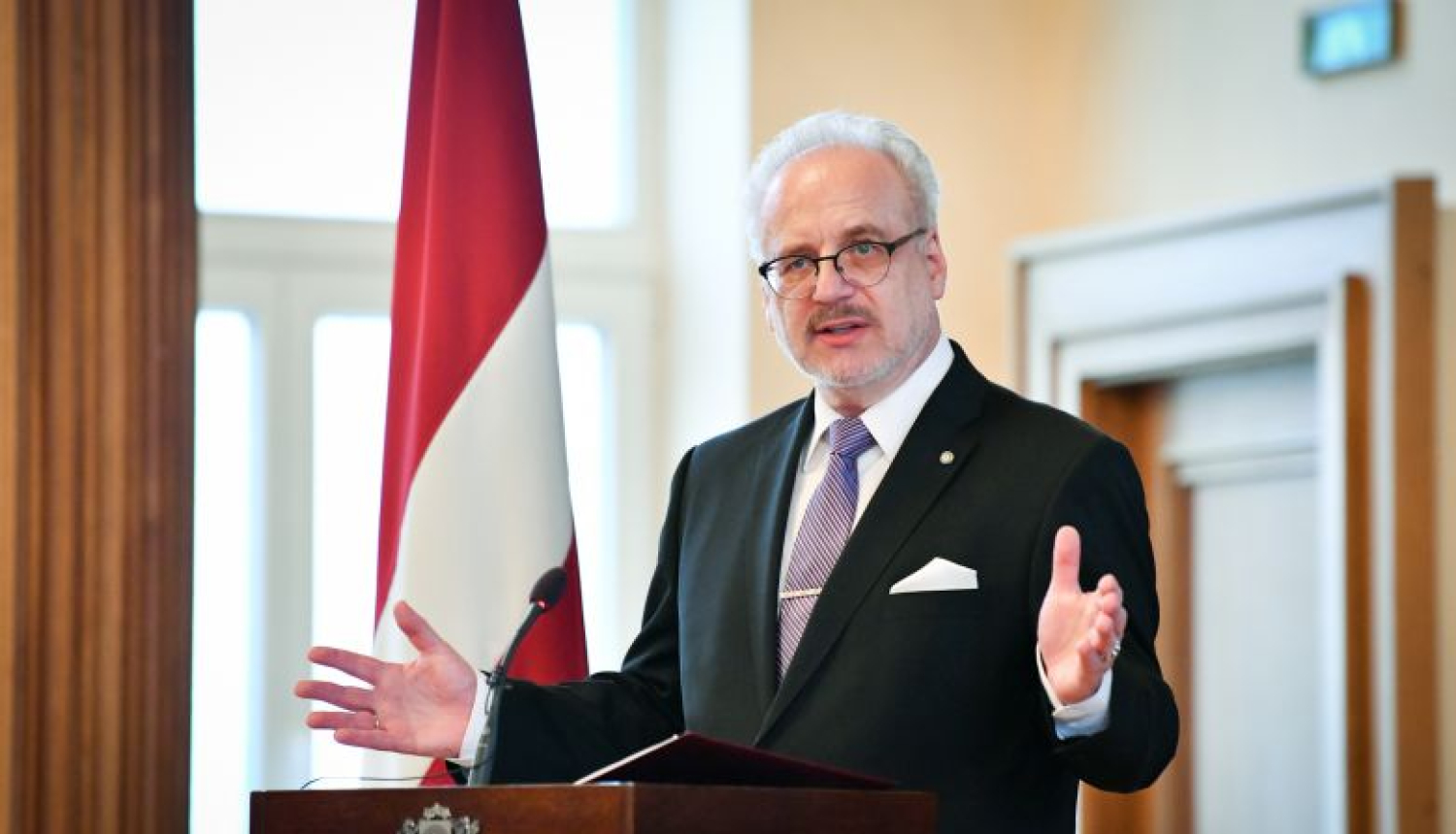 Valsts prezidenta Egila Levita runa Tieslietu padomes 10 gadu jubilejas pasākumā