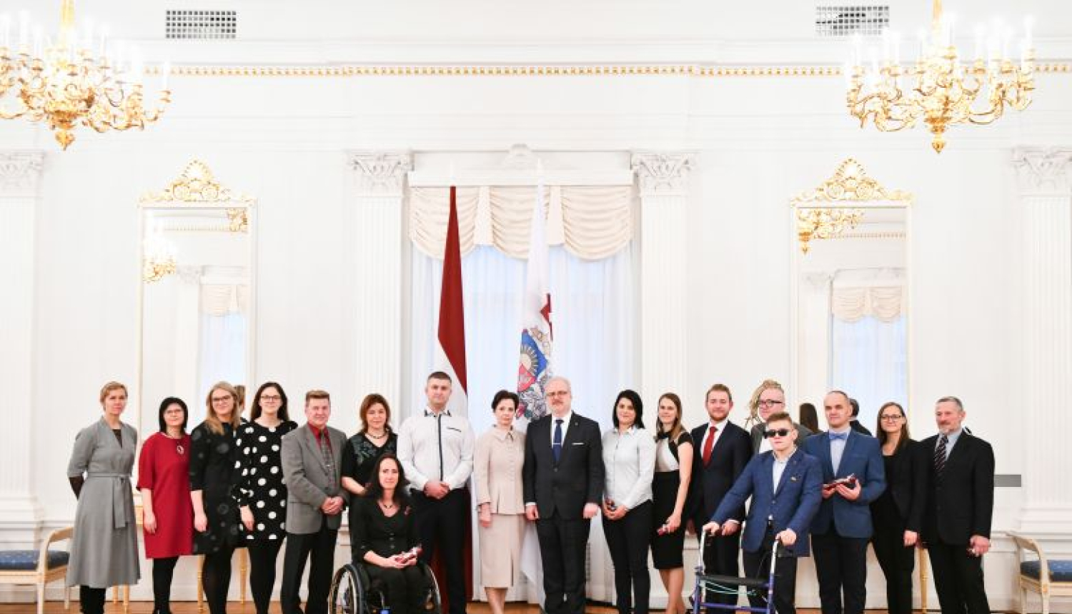Valsts prezidenta Egila Levita uzruna akcijas “Latvijas lepnums” apbalvošanas ceremonijā