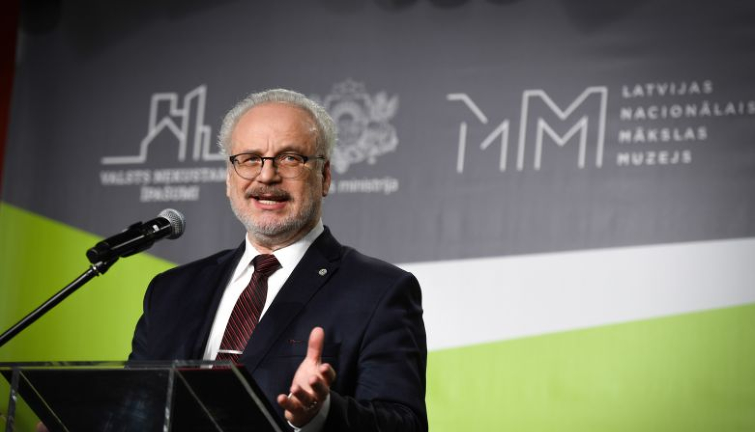 Valsts prezidenta uzruna Muzeju krātuvju kompleksa atklāšanā