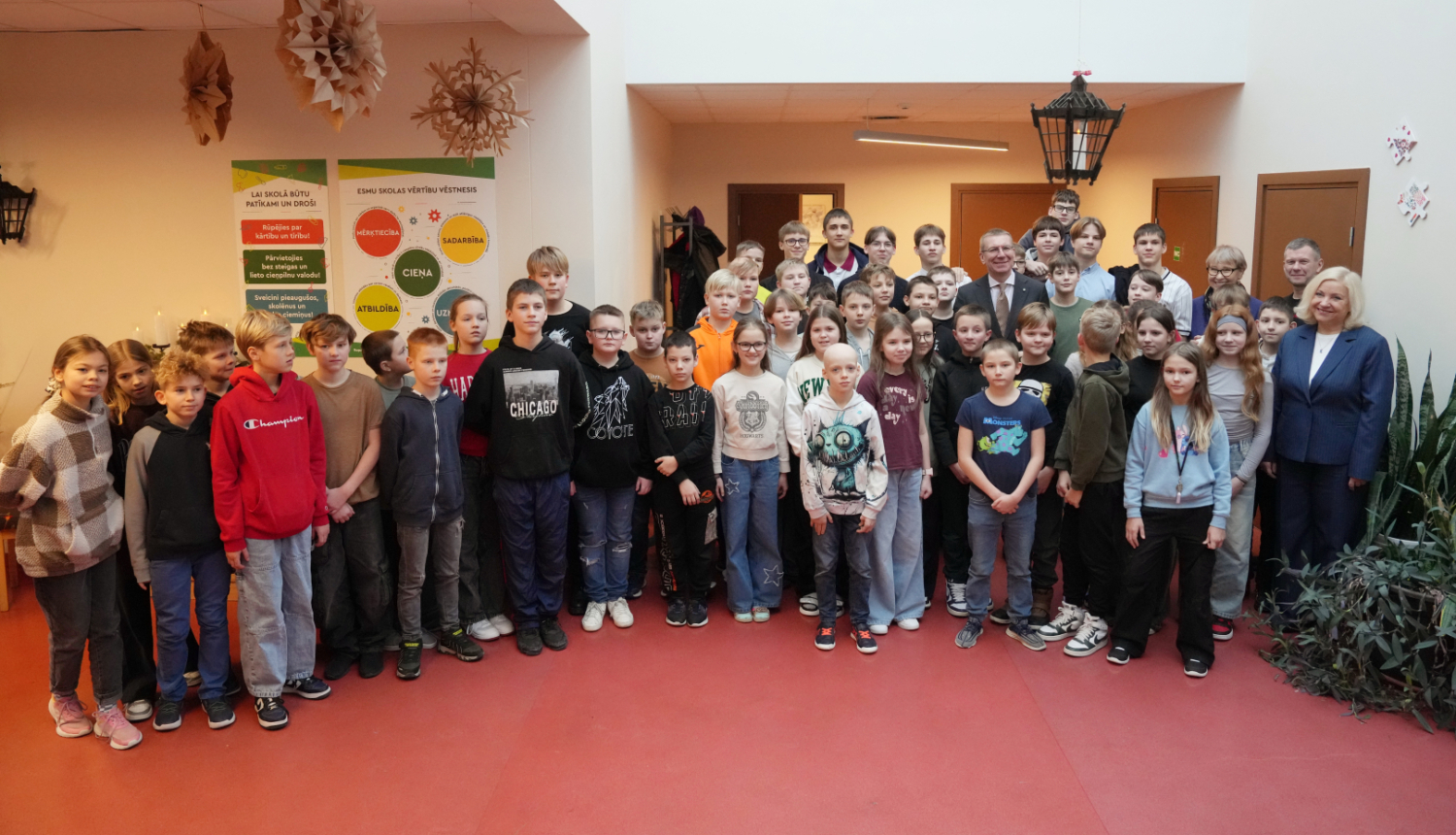 16.01.2025. Valsts prezidenta Edgara Rinkēviča darba vizīte Ropažu novadā