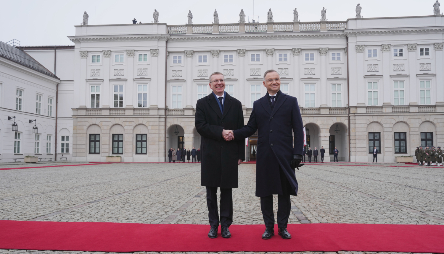 25.02.2025. Valsts prezidenta Edgara Rinkēviča valsts vizīte Polijas Republikā 