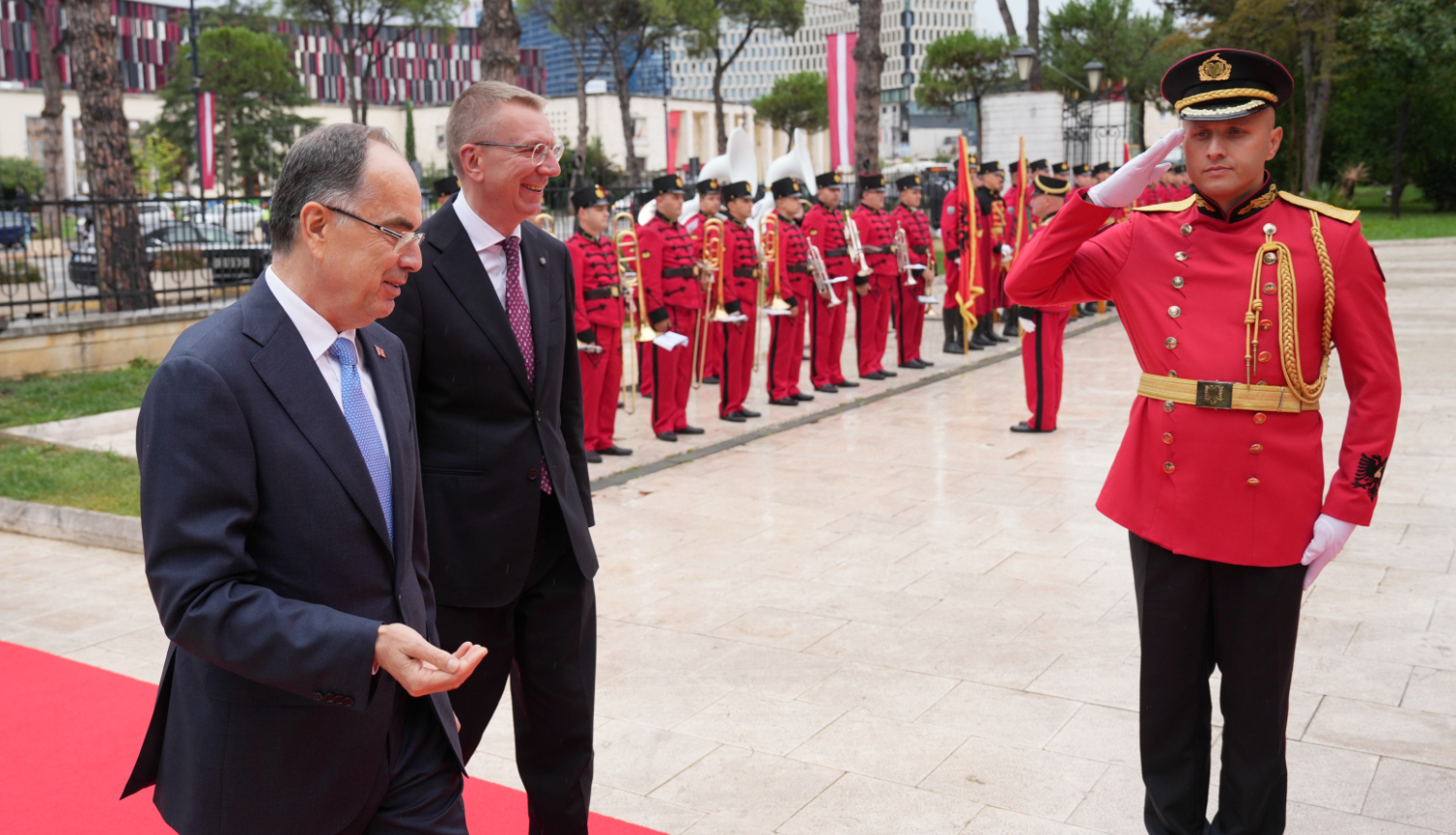 02.10.2025. Valsts prezidents Edgara Rinkēviča oficiālā vizīte Albānijas Republikā
