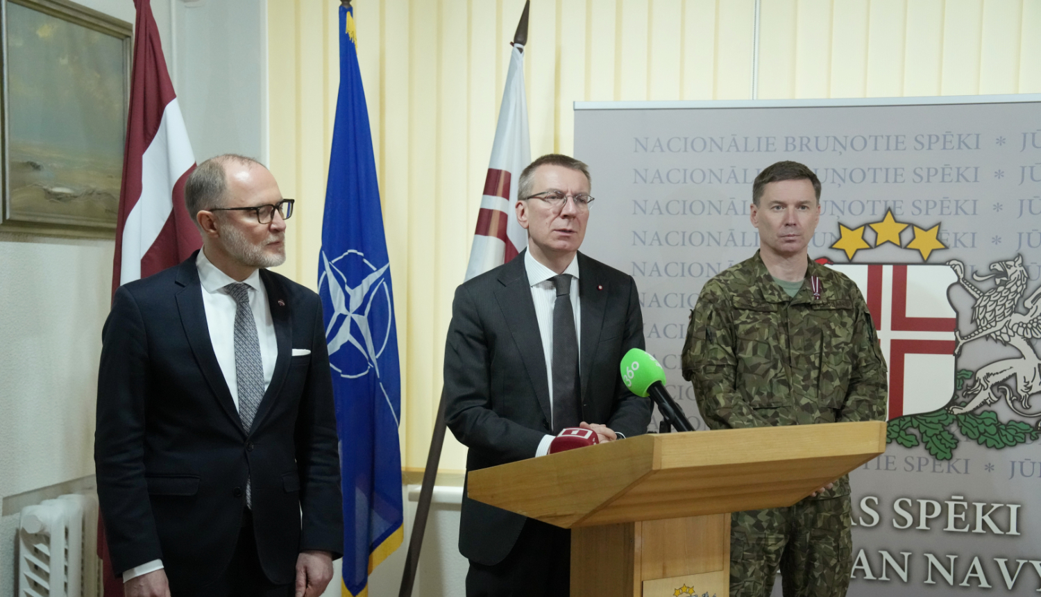 Valsts prezidenta militārās padomes sēde Liepājā