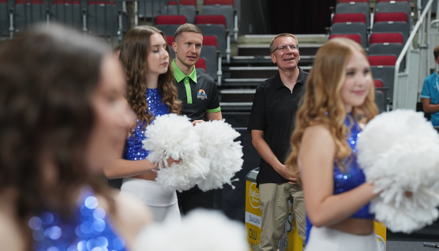 Valsts prezidents piedalās Alfrēda Kraukļa piemiņas basketbola turnīru puišiem un meitenēm apbalvošanas ceremonijā