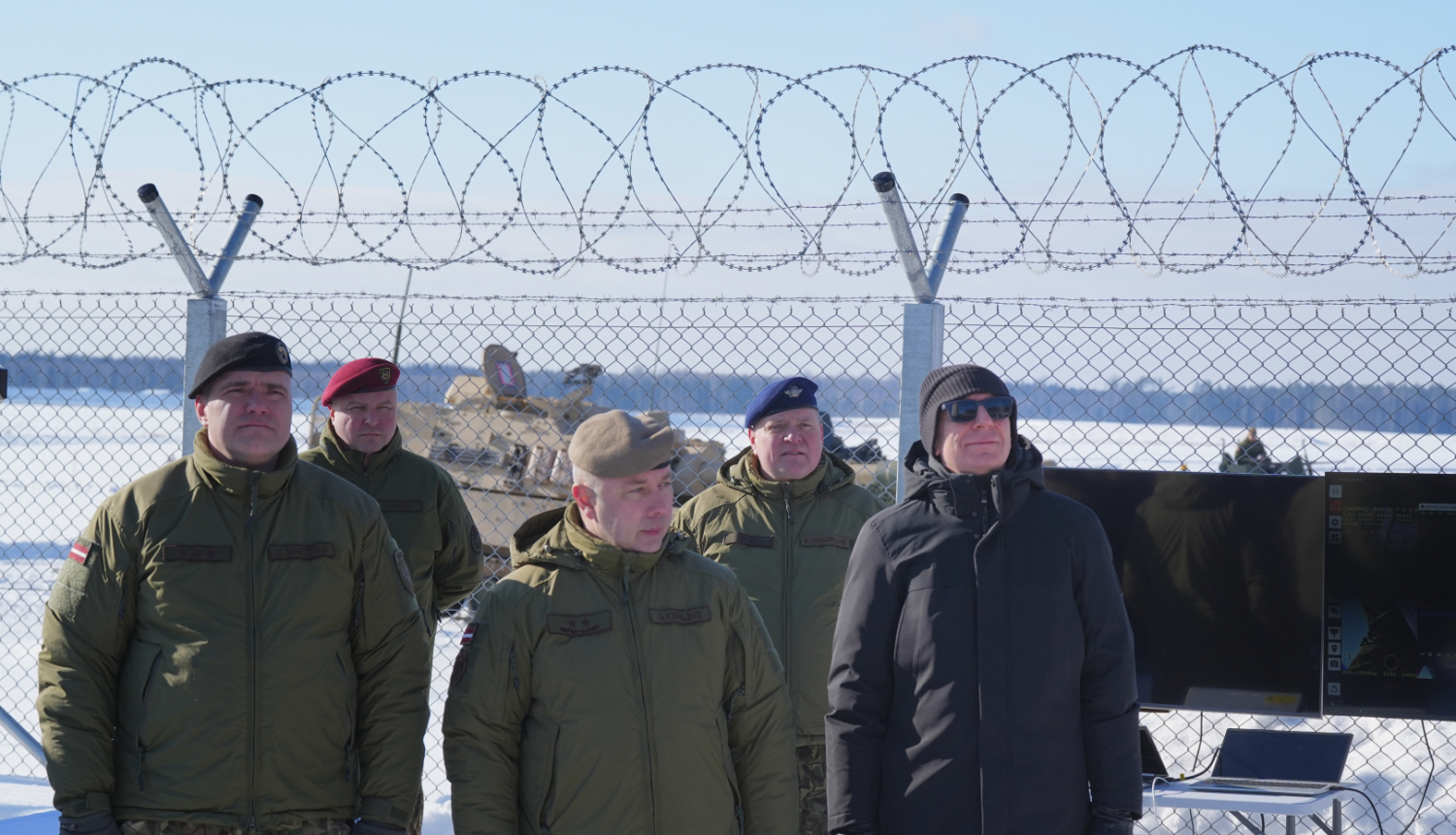 Valsts prezidenta Edgara Rinkēviča dalība militārā poligona “Sēlija” kaujas šaušanas mācību zonas atklāšanā