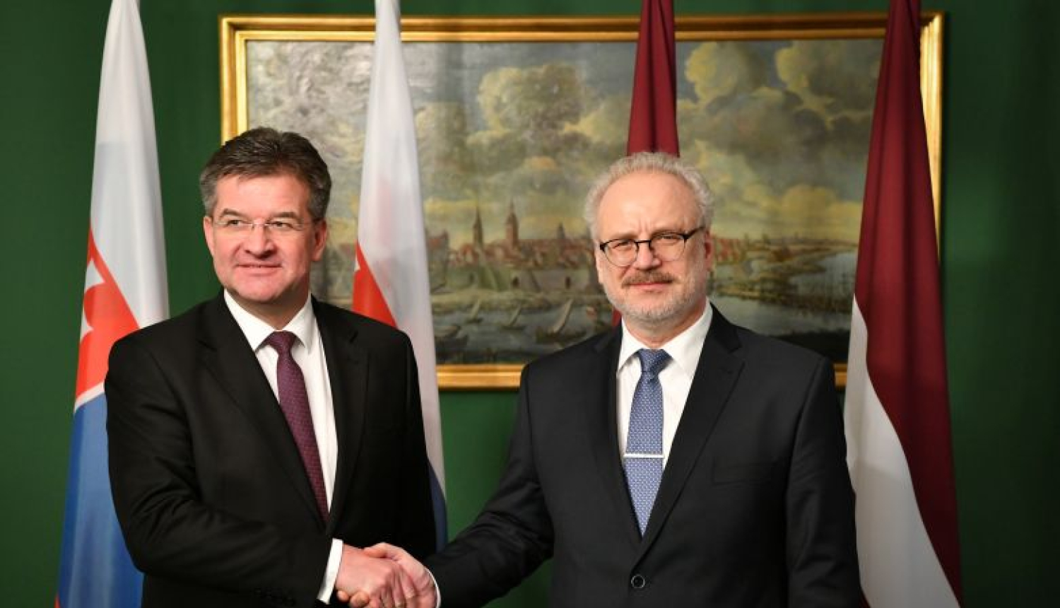 Valsts prezidents novērtē Slovākijas ieguldījumu Baltijas reģiona drošības stiprināšanā