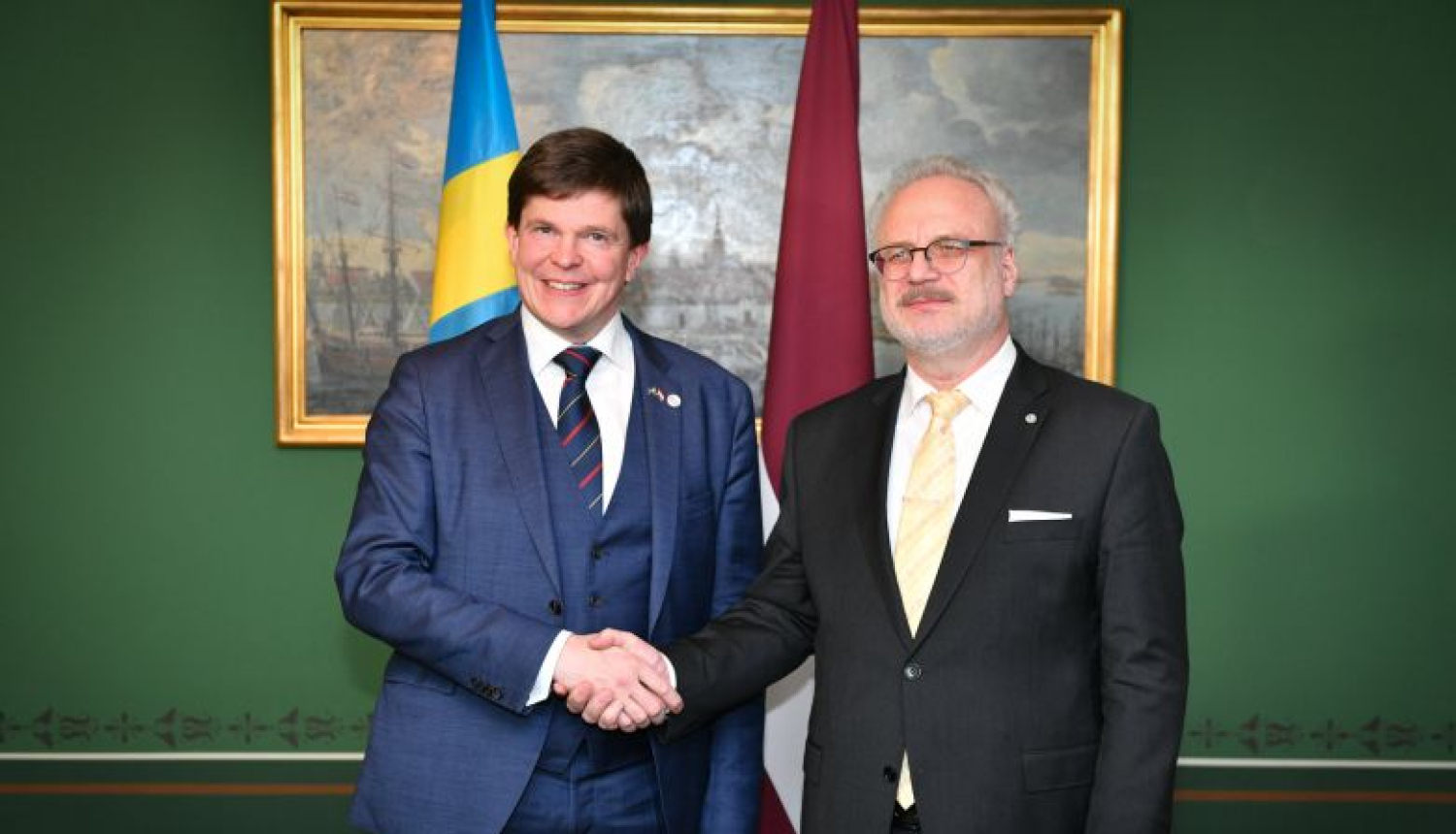 E. Levits un A. Norlēns: mums ir kopīga izpratne par Eiropai būtiskiem jautājumiem