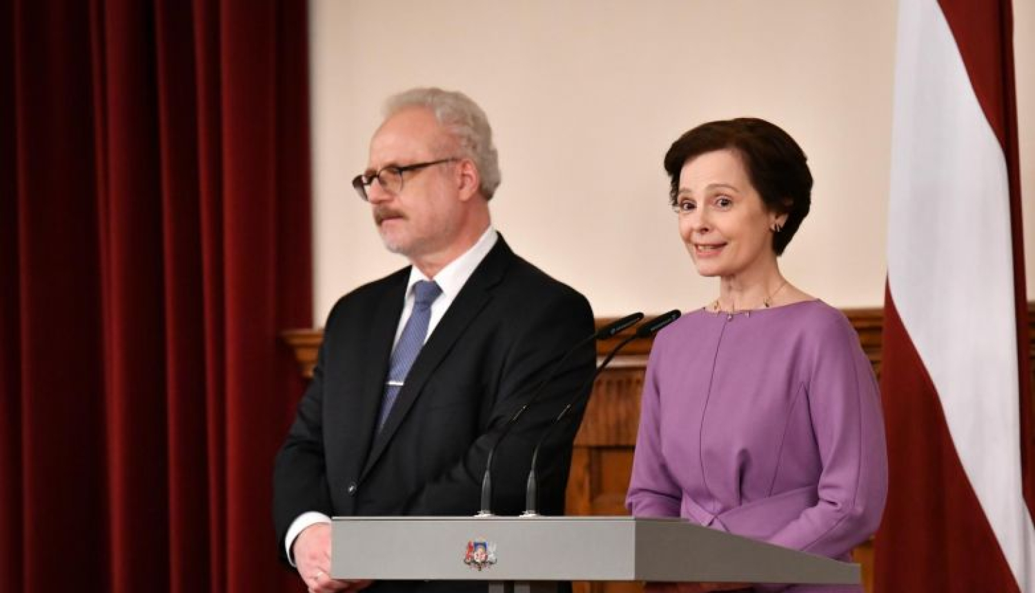 Valsts prezidenta dzīvesbiedres Andras Levites uzruna akcijas “Meklējam sirdsmāsiņu” noslēguma pasākumā