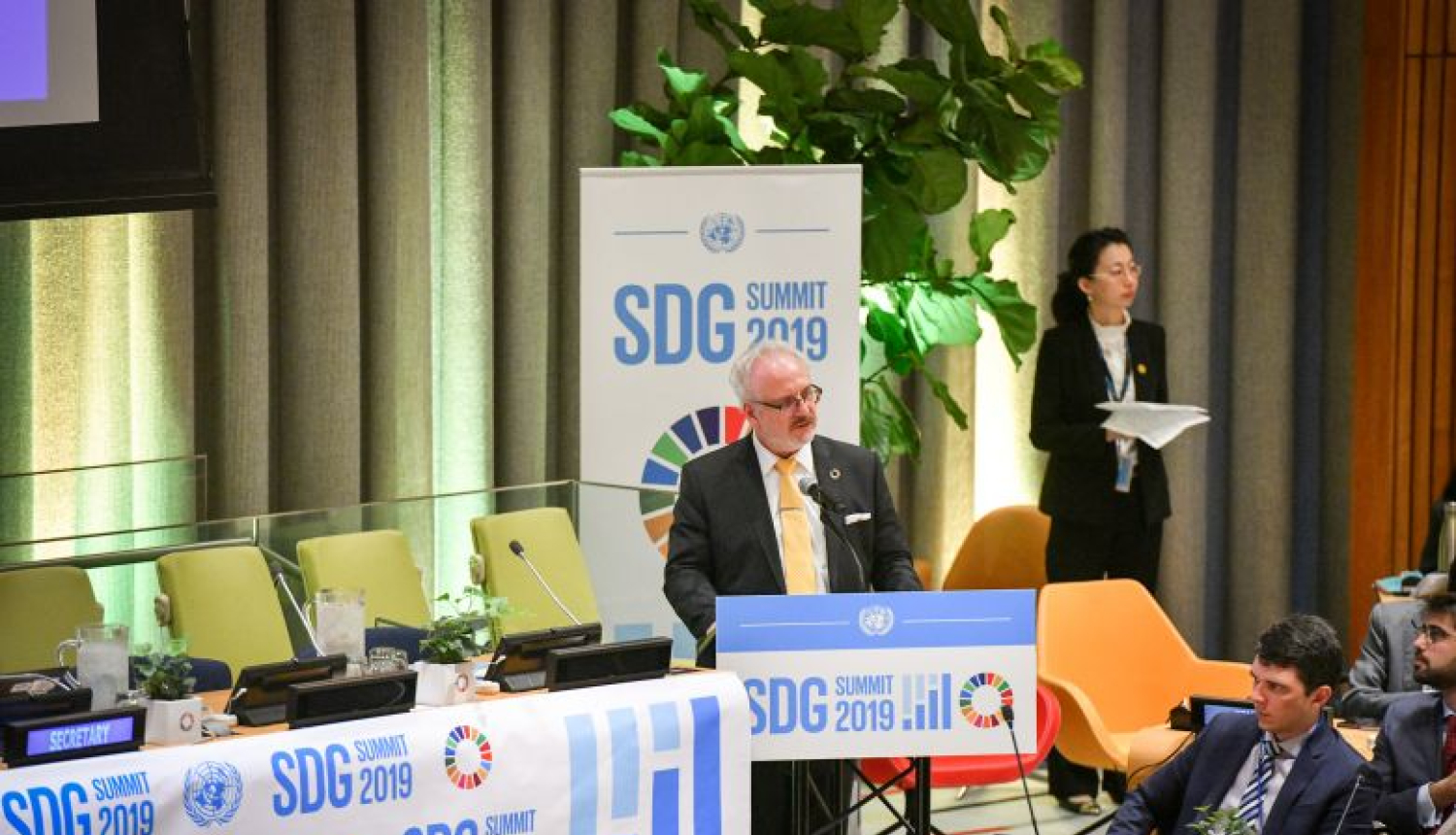 Valsts prezidenta Egila Levita uzruna ANO Ilgtspējīgas attīstības mērķu 6. paneļdiskusijā “Redzējums 2020–2030”