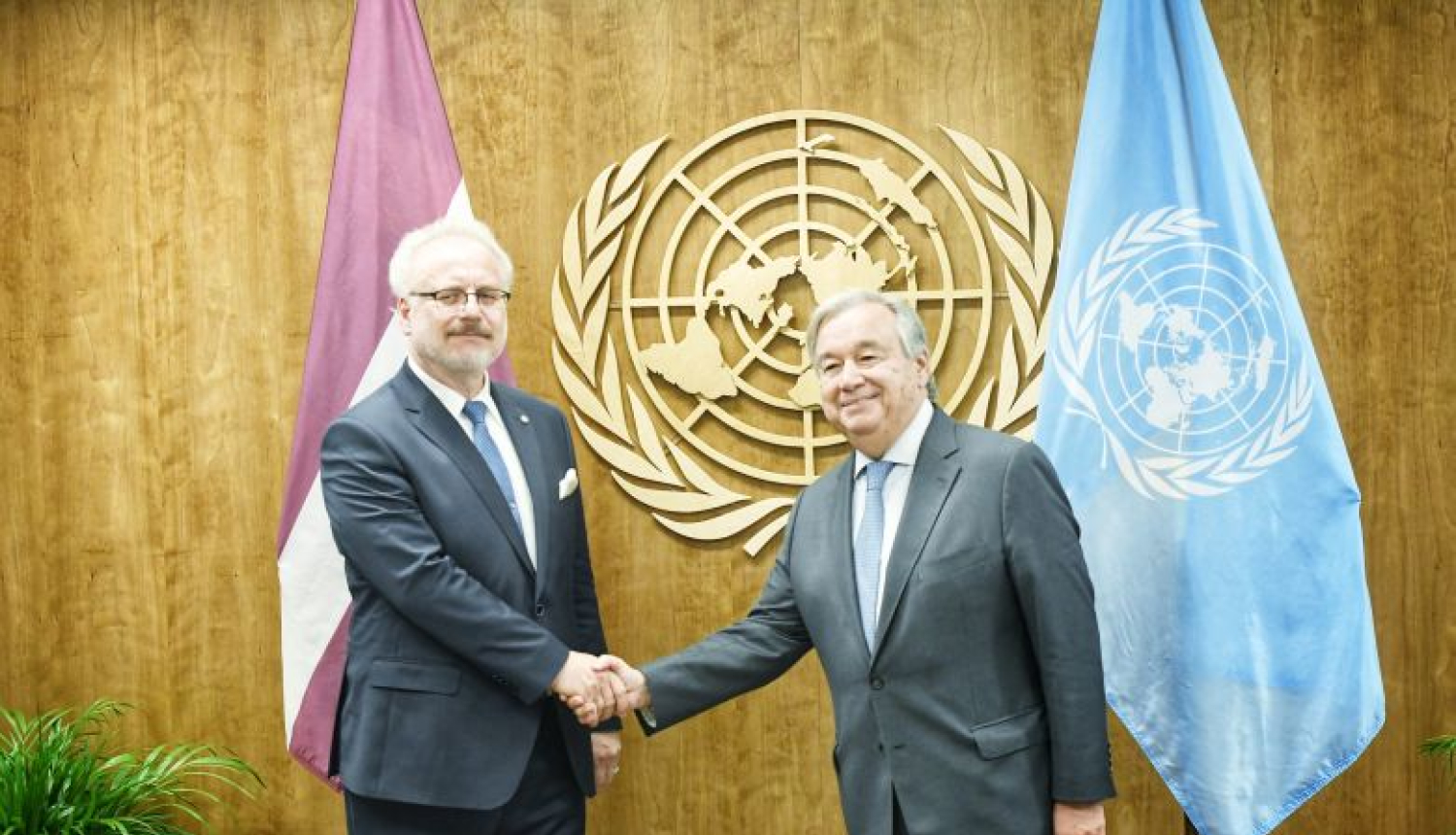 ANO ģenerālsekretārs atzinīgi novērtē Latvijas digitālo attīstību un aktīvo nostāju klimata pārmaiņu jautājumos