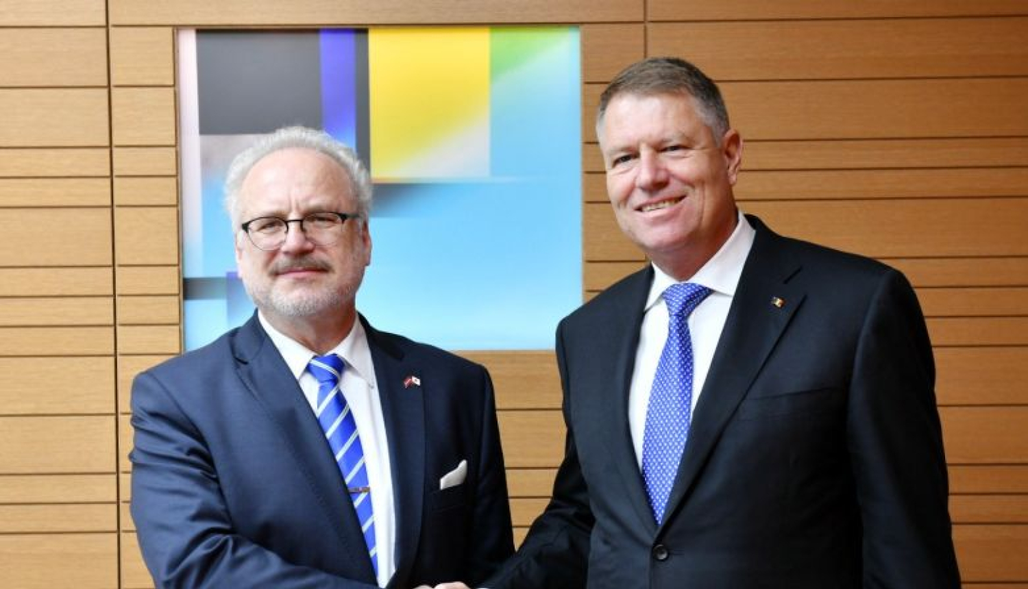 Valsts prezidents ar Rumānijas prezidentu pārrunā abu valstu kopīgās pozīcijas NATO un ES