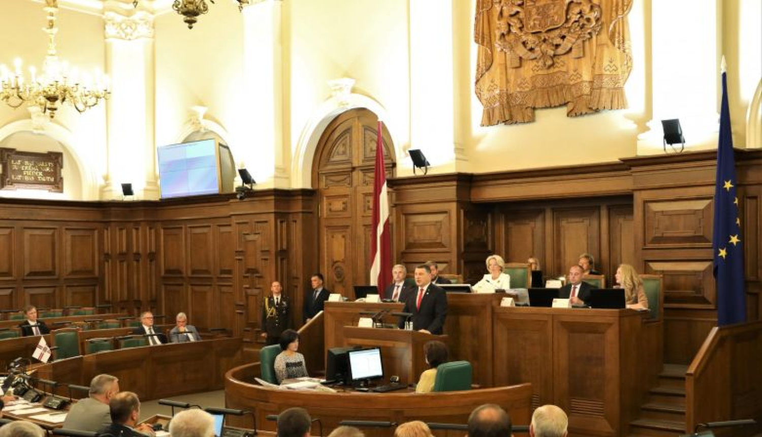 Valsts prezidents Raimonds Vējonis: vēlēšanas ir iespēja veidot jaunu politisko vidi Latvijā
