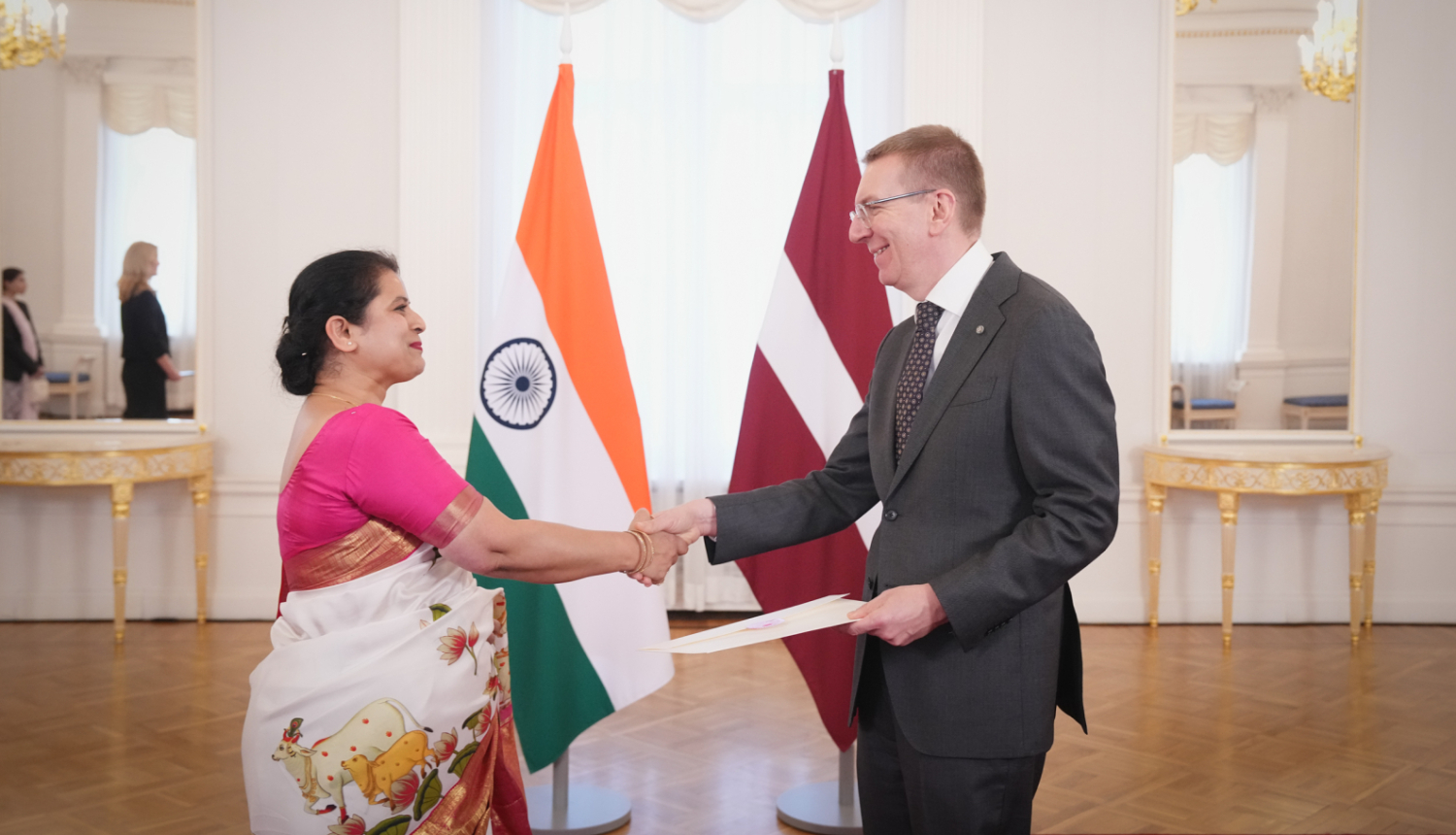 03.03.2025. Ārkārtējo un pilnvaroto ārvalstu vēstnieku akreditācijas