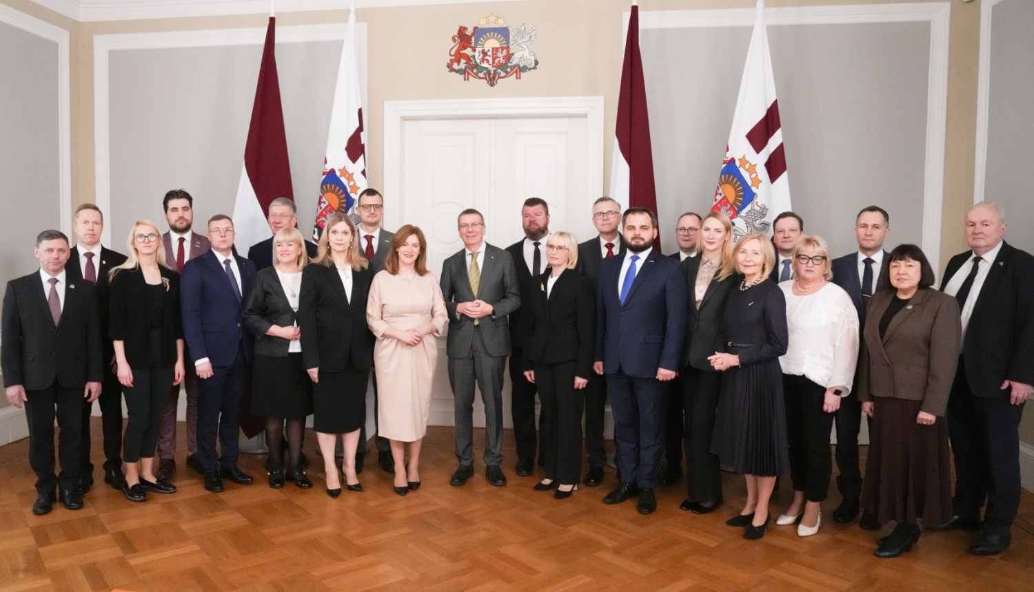 07.01.2025. Valsts prezidenta tikšanās ar Saeimas frakcijas “Jaunā Vienotība” pārstāvjiem