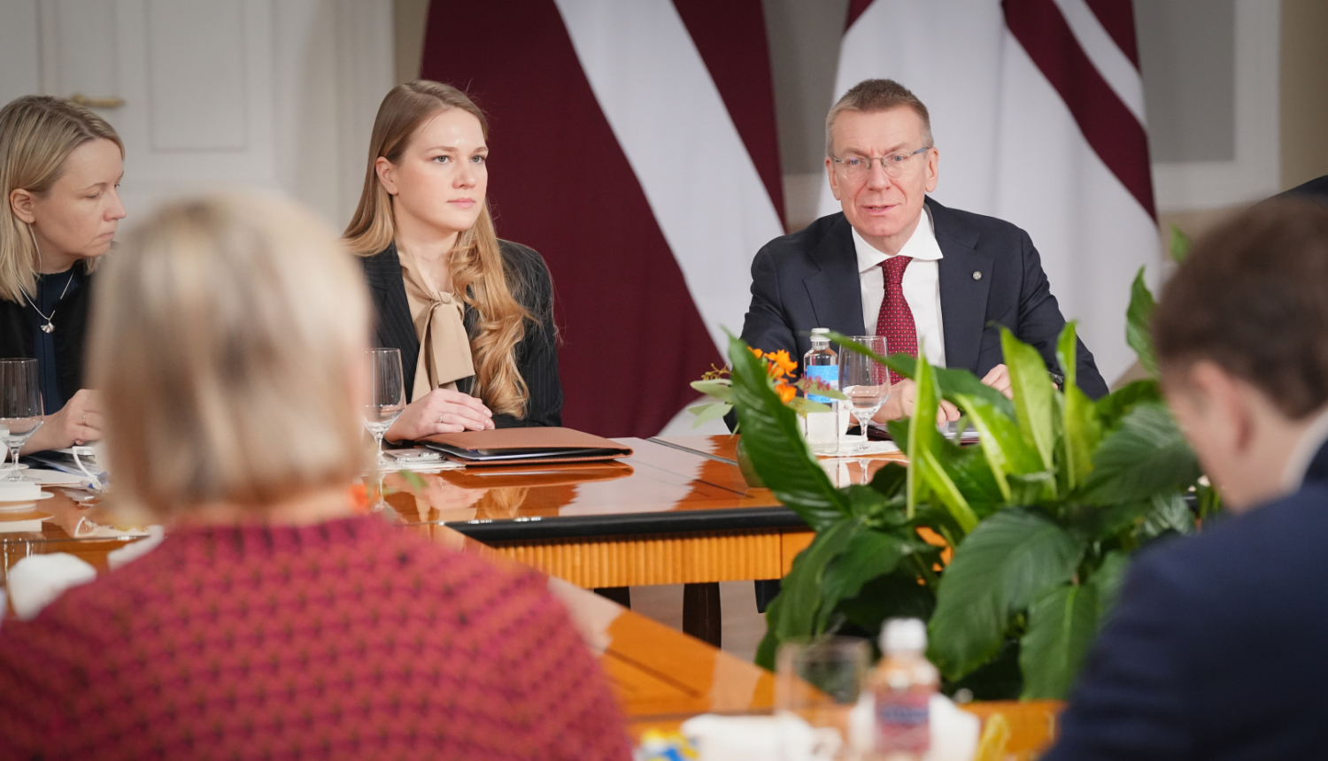 Valsts prezidents tiekas ar Saeimas Latgales apakškomisijas deputātiem