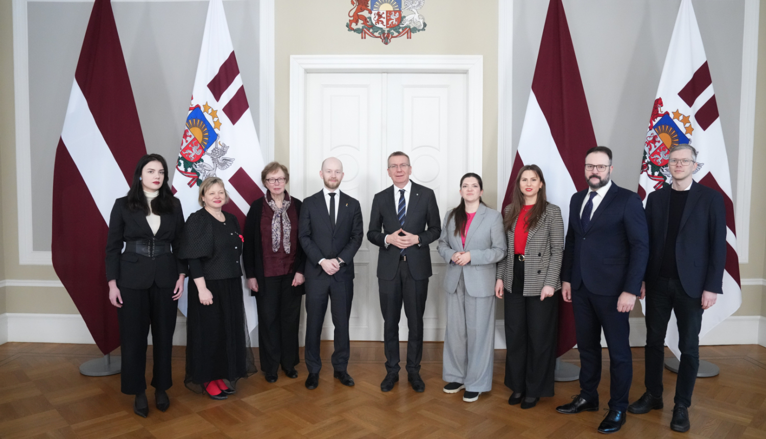 Valsts prezidenta Edgara Rinkēviča tikšanās ar Saeimas frakciju “Progresīvie”